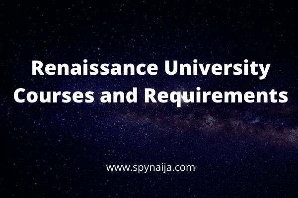 Renaissance University Courses and Requirements